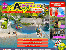 Tablet Screenshot of adventurecamp.fr