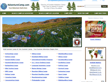 Tablet Screenshot of adventurecamp.com